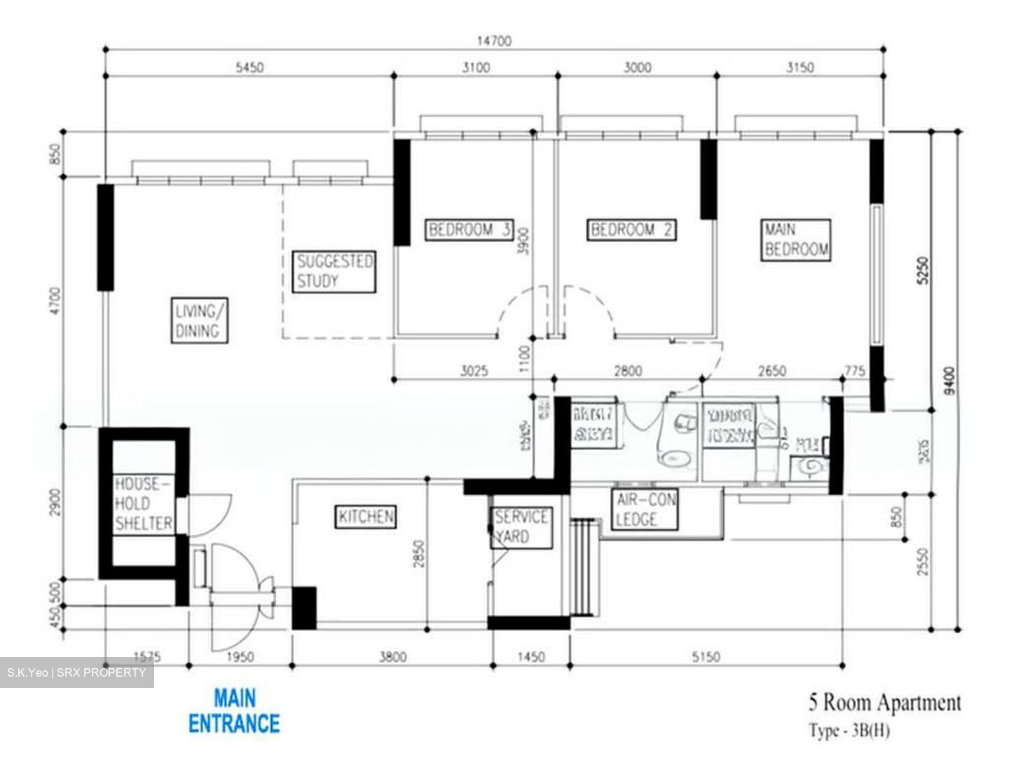 Blk 288A Compassvale Cape (Sengkang), HDB 5 Rooms #581087971